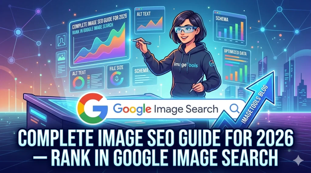 reduce image file size guide 2026 showing 4 methods compression webp conversion resize and exif stripping